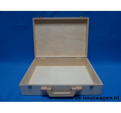 houten koffer nr. 3 - 39x28x9